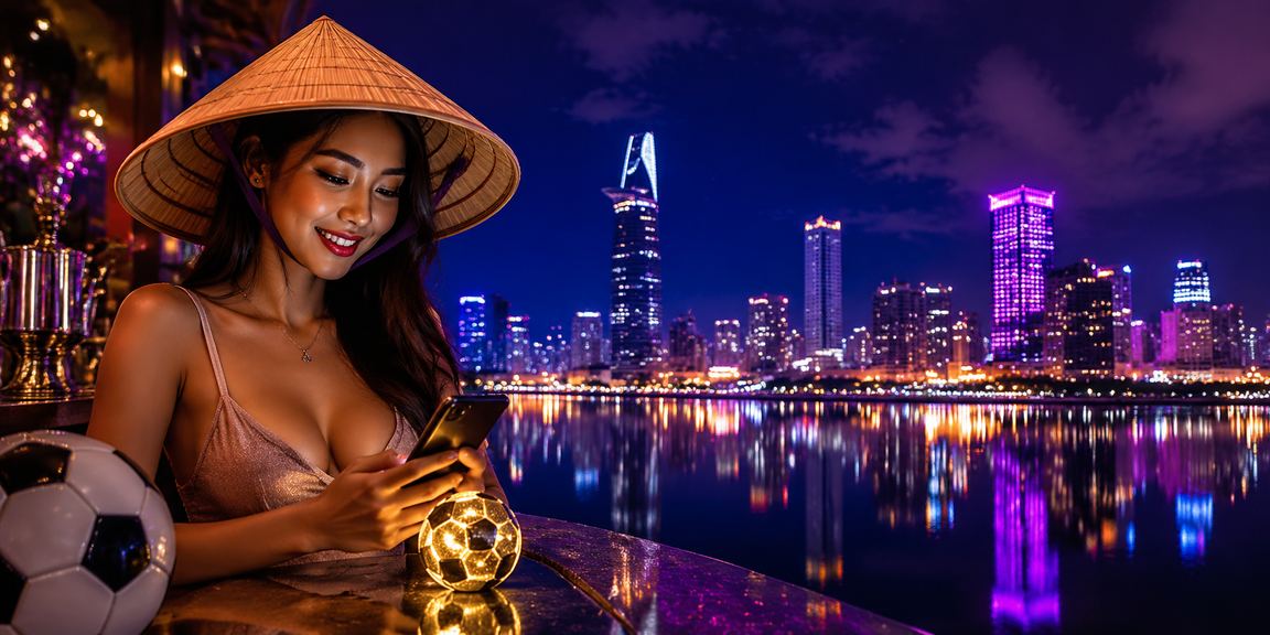 Người chơi cá cược bóng đá trên điện thoại tại Sài Gòn